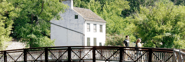 Photograph of the Old Mill and Bridge